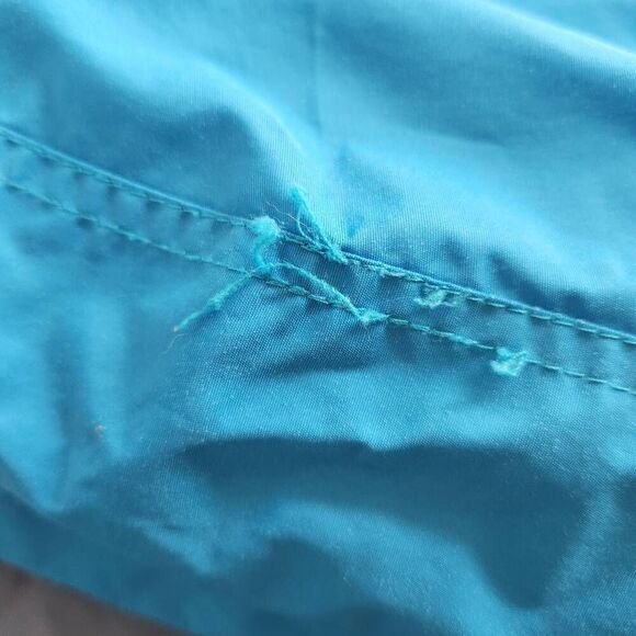 Columbia 90s retro Double layer reversible winter jacket hoodie puffer windbreak - Picture 7 of 13